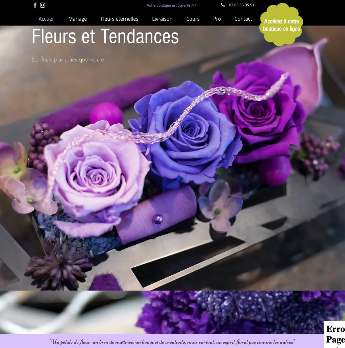 Fleurs et Tendances