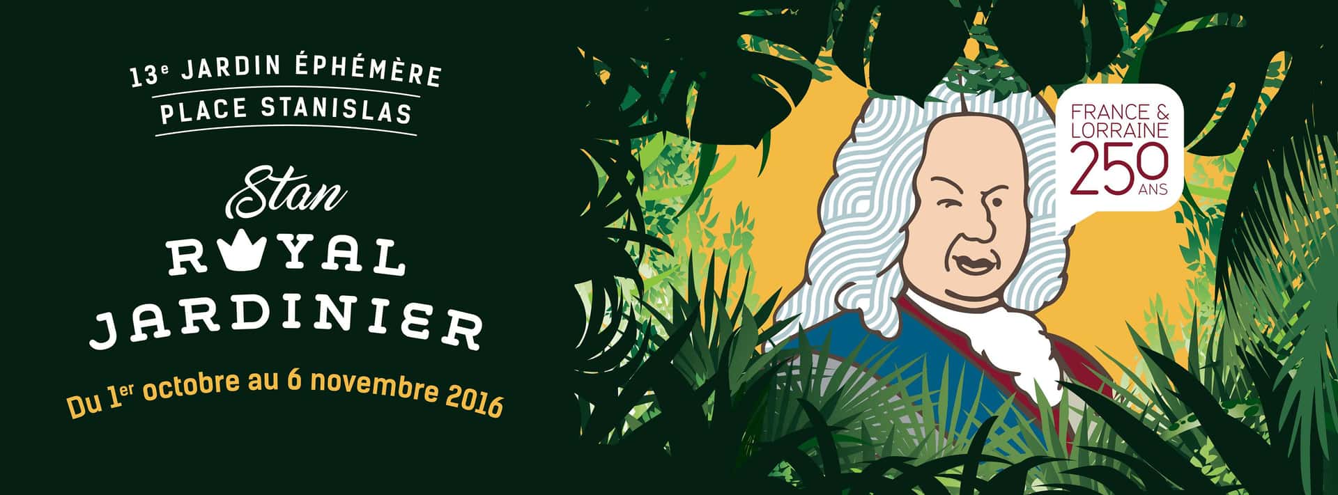 Jardin éphémère Place Stanislas, Nancy