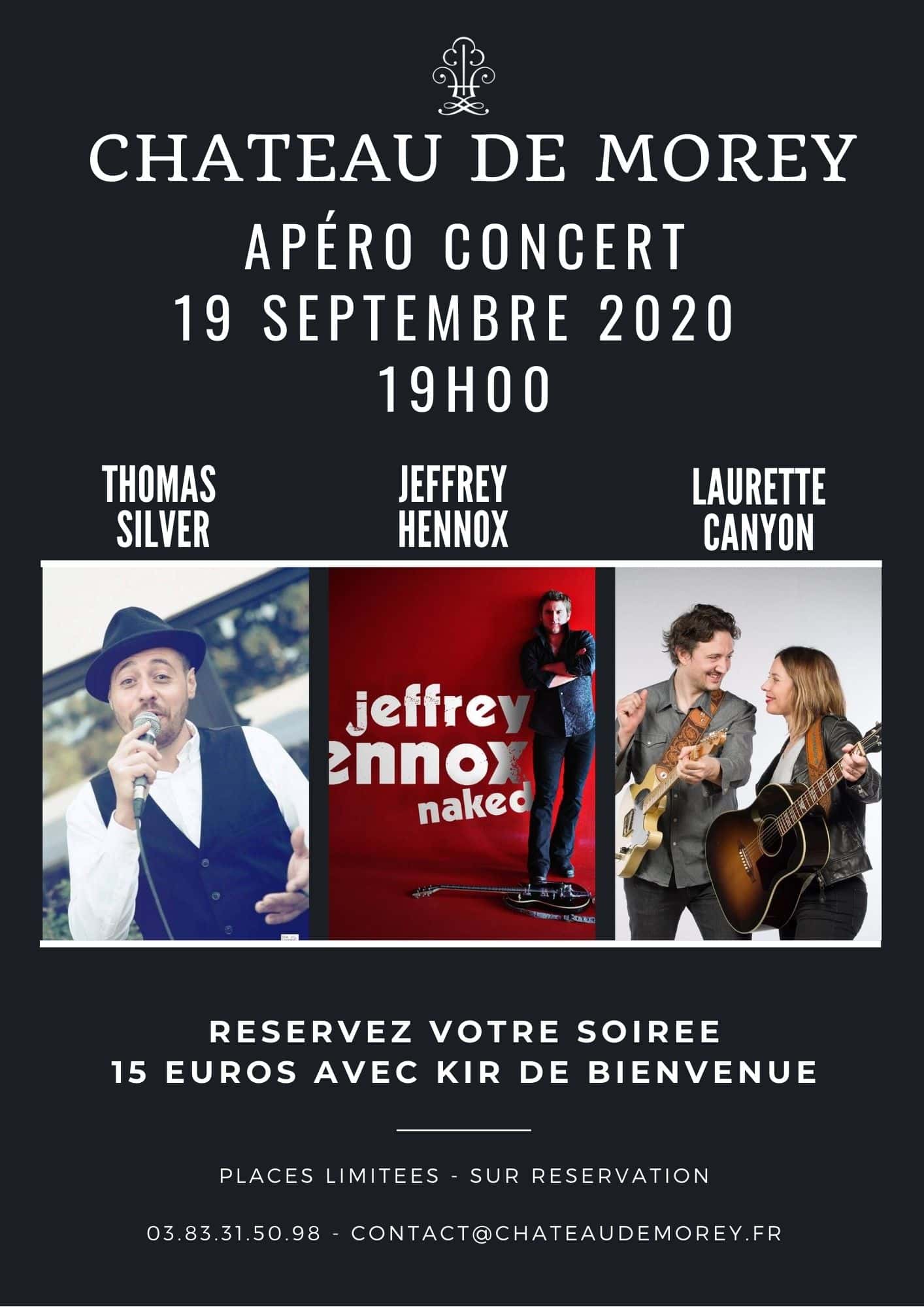 Concert apéro d'exception proche Nancy et Metz