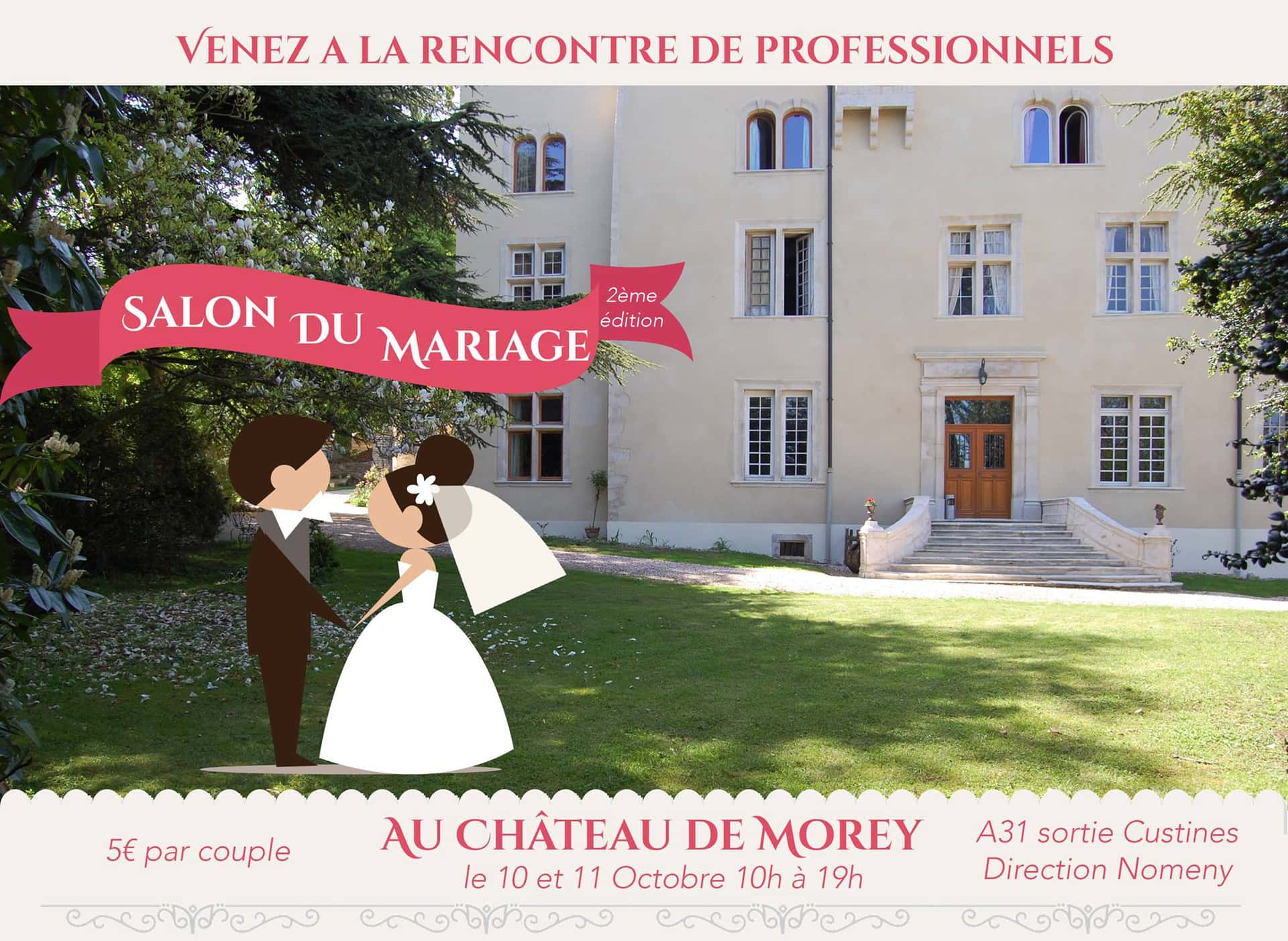 Salon du Mariage au Château de Morey